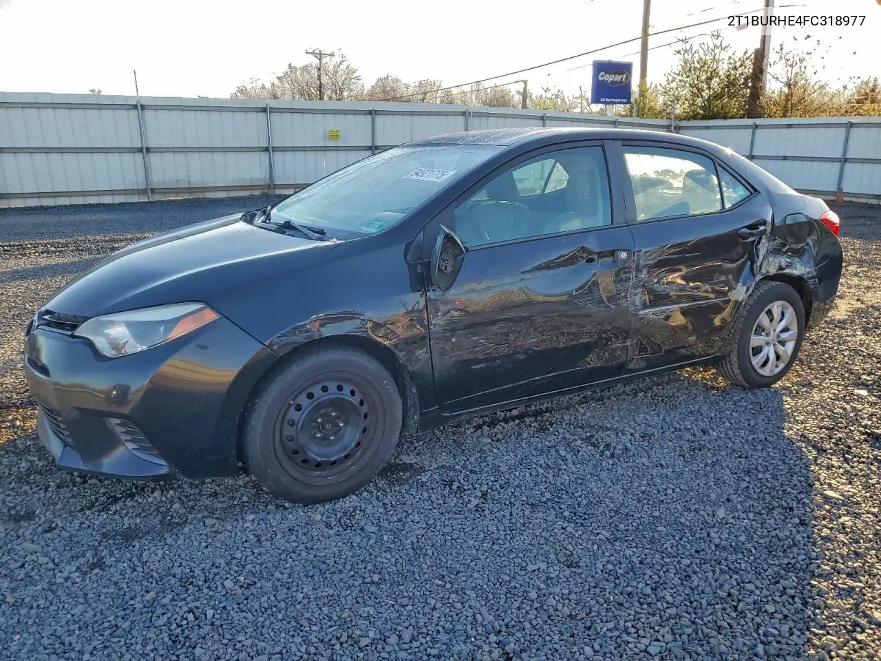 2T1BURHE4FC318977 2015 Toyota Corolla L