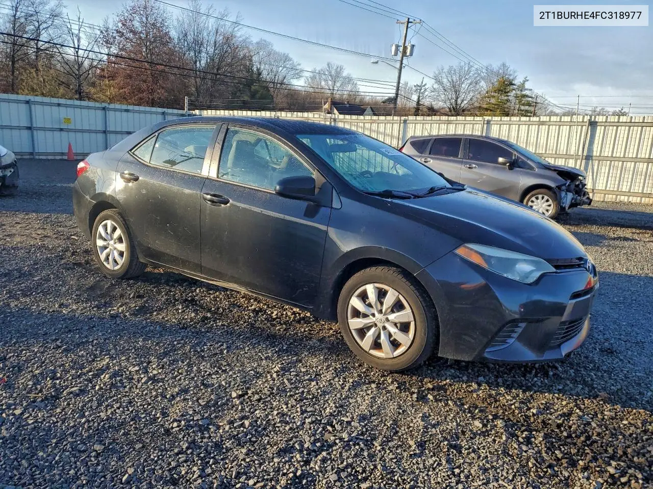 2T1BURHE4FC318977 2015 Toyota Corolla L