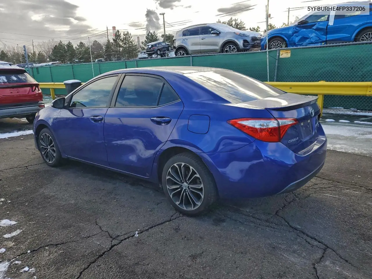 5YFBURHE4FP337206 2015 Toyota Corolla L