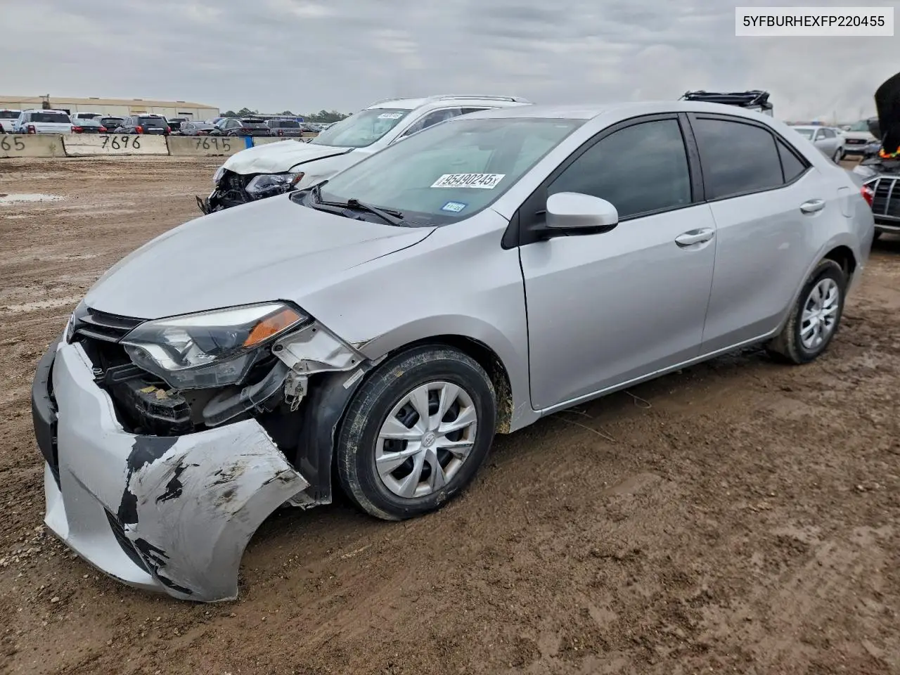5YFBURHEXFP220455 2015 Toyota Corolla L
