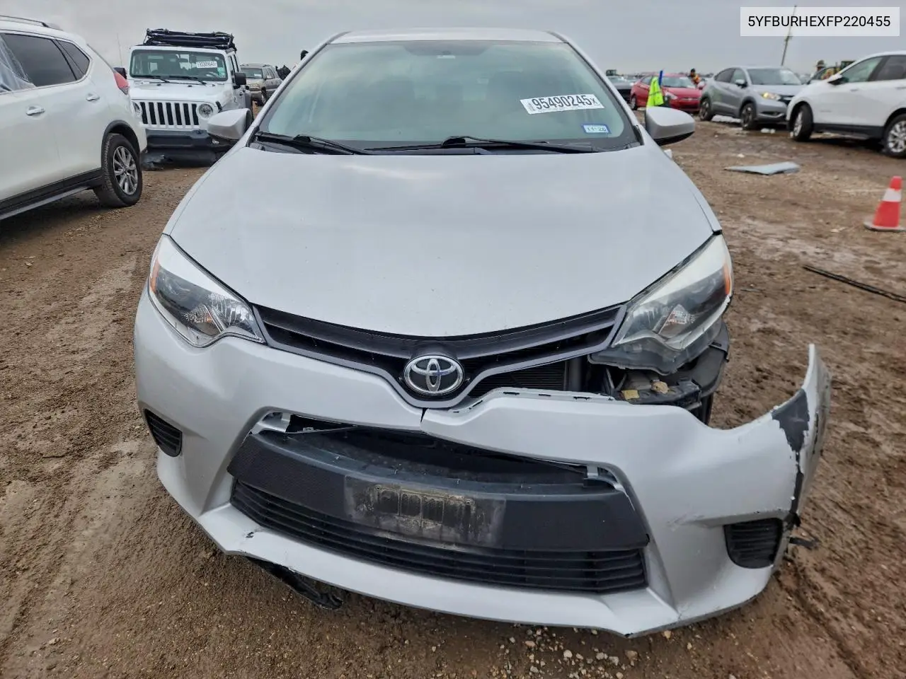 5YFBURHEXFP220455 2015 Toyota Corolla L