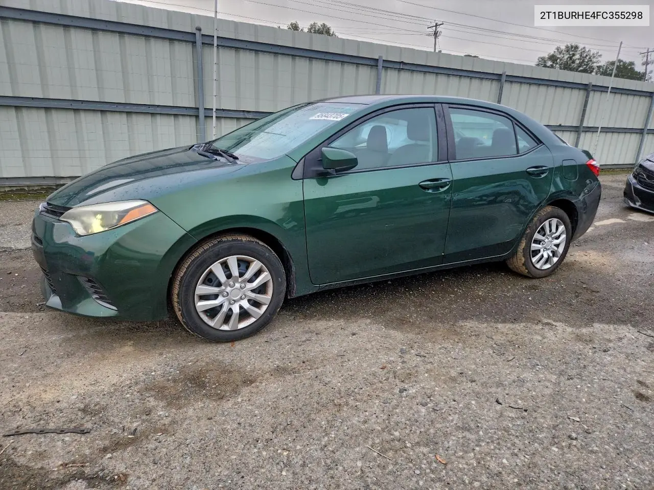 2T1BURHE4FC355298 2015 Toyota Corolla L