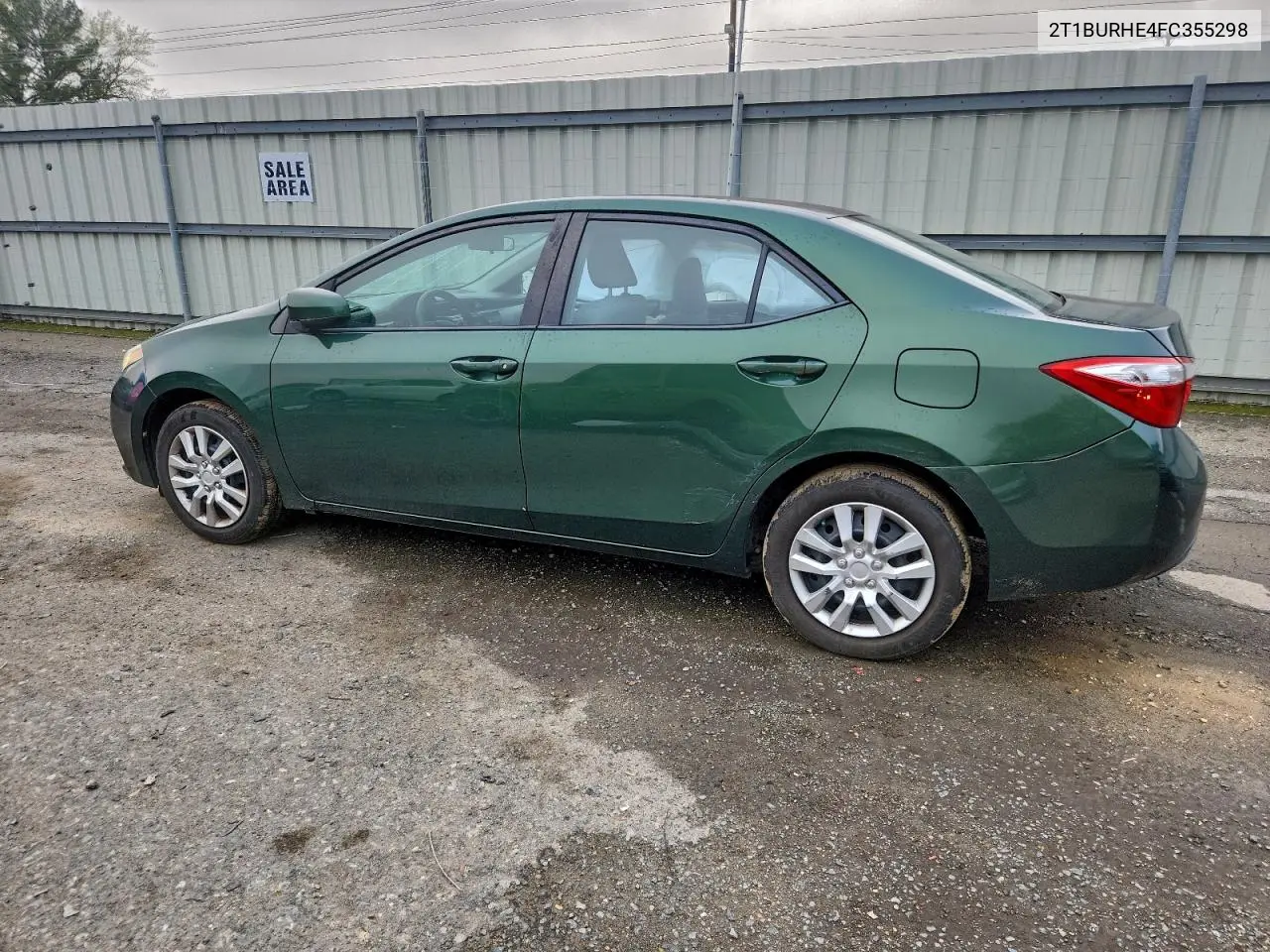 2T1BURHE4FC355298 2015 Toyota Corolla L