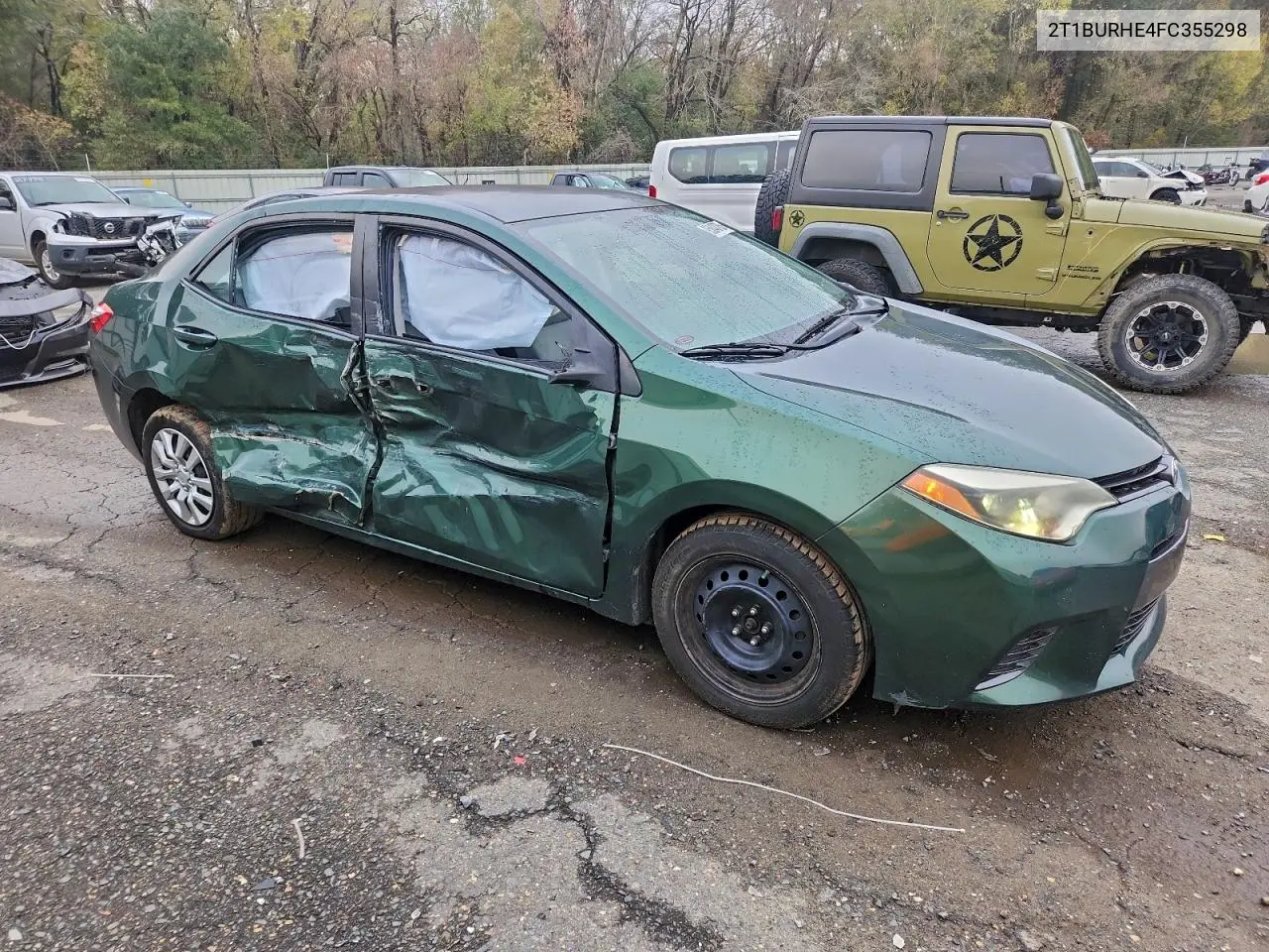 2T1BURHE4FC355298 2015 Toyota Corolla L