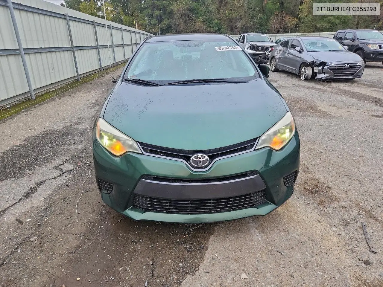 2T1BURHE4FC355298 2015 Toyota Corolla L
