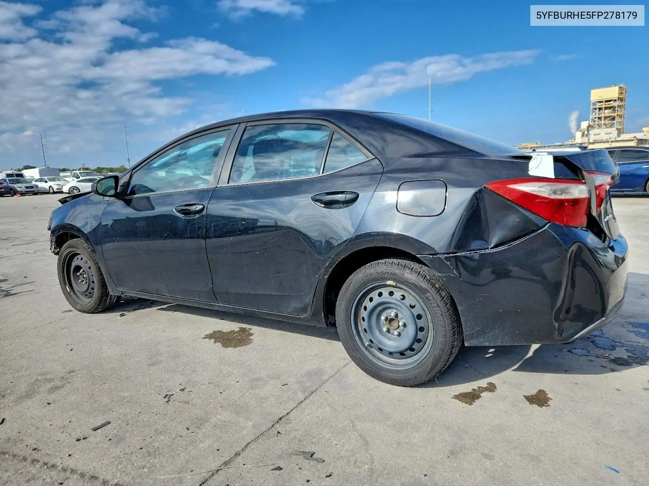 5YFBURHE5FP278179 2015 Toyota Corolla L