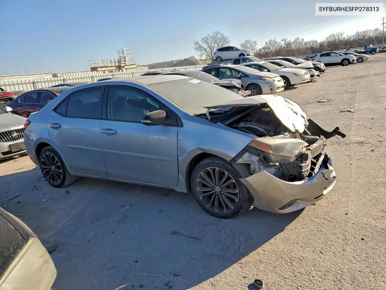 5YFBURHE5FP278313 2015 Toyota Corolla L