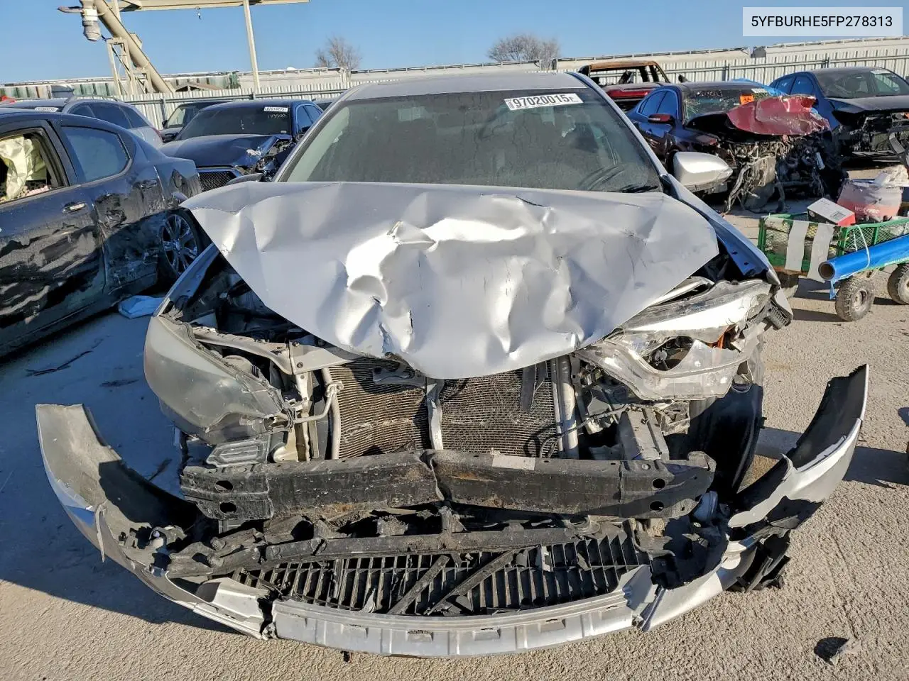 5YFBURHE5FP278313 2015 Toyota Corolla L