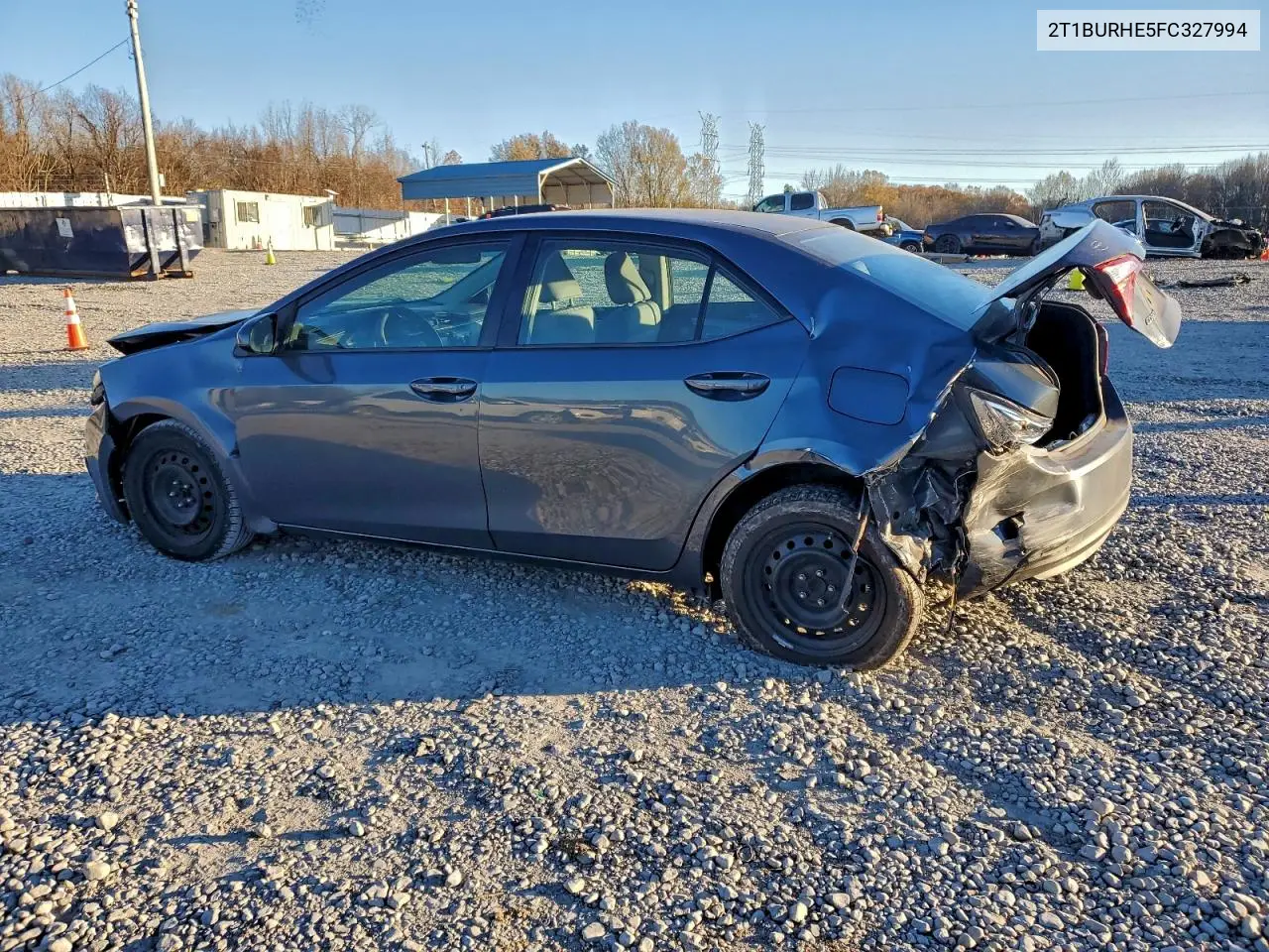 2T1BURHE5FC327994 2015 Toyota Corolla L