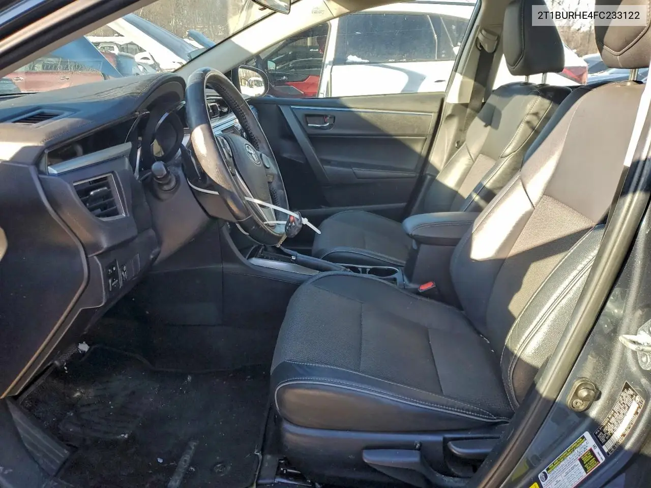 2T1BURHE4FC233122 2015 Toyota Corolla L