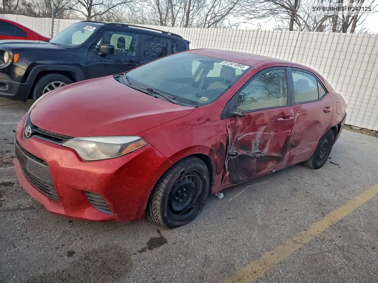 5YFBURHE3FP247125 2015 Toyota Corolla L