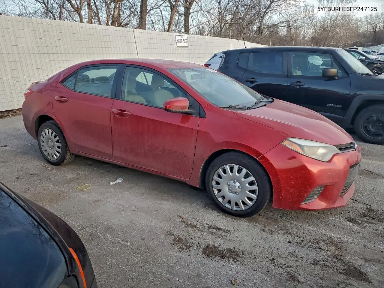 5YFBURHE3FP247125 2015 Toyota Corolla L