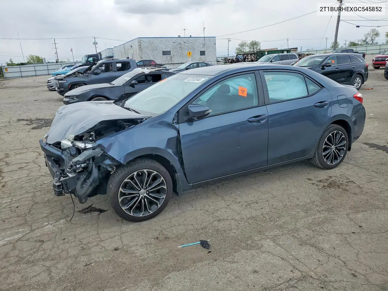 2T1BURHEXGC545852 2016 Toyota Corolla S Plus