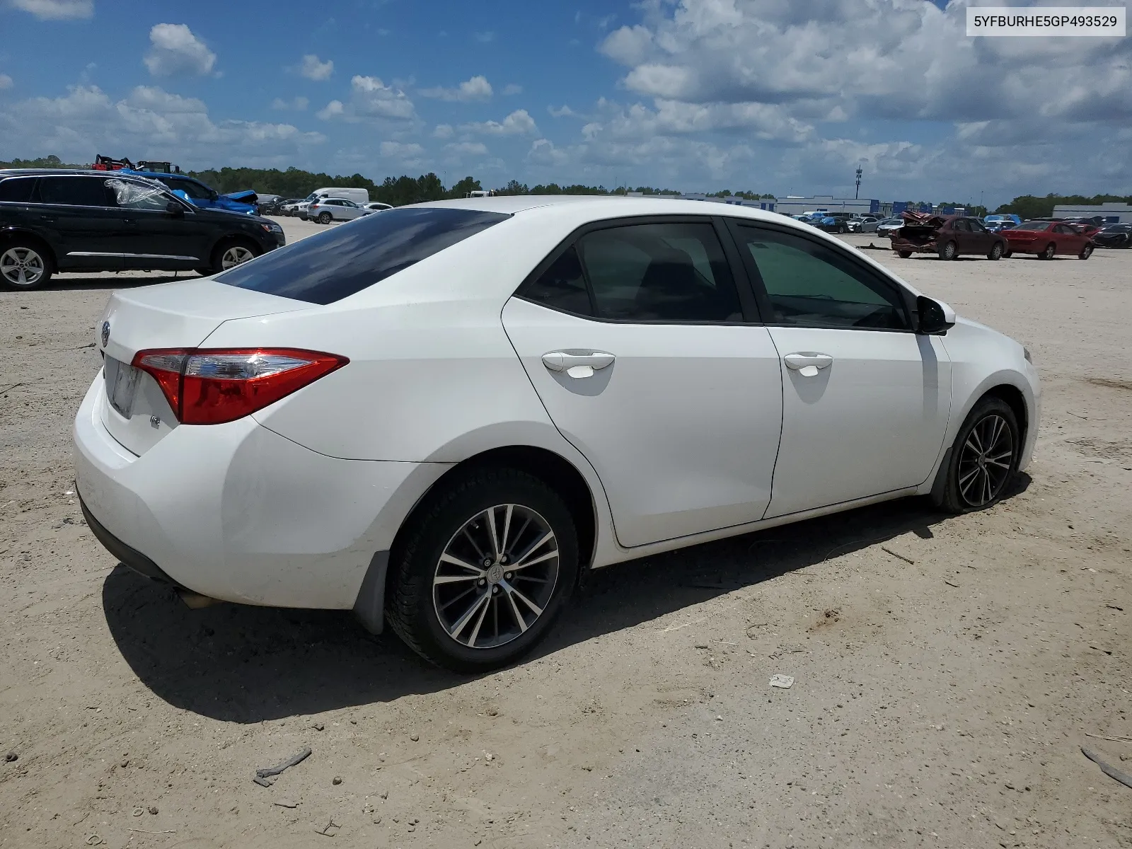 5YFBURHE5GP493529 2016 Toyota Corolla L