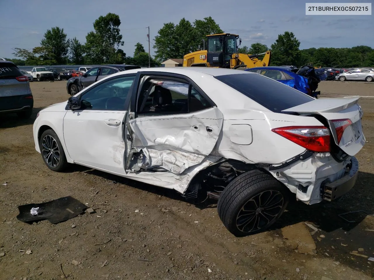 2016 Toyota Corolla L VIN: 2T1BURHEXGC507215 Lot: 61687884