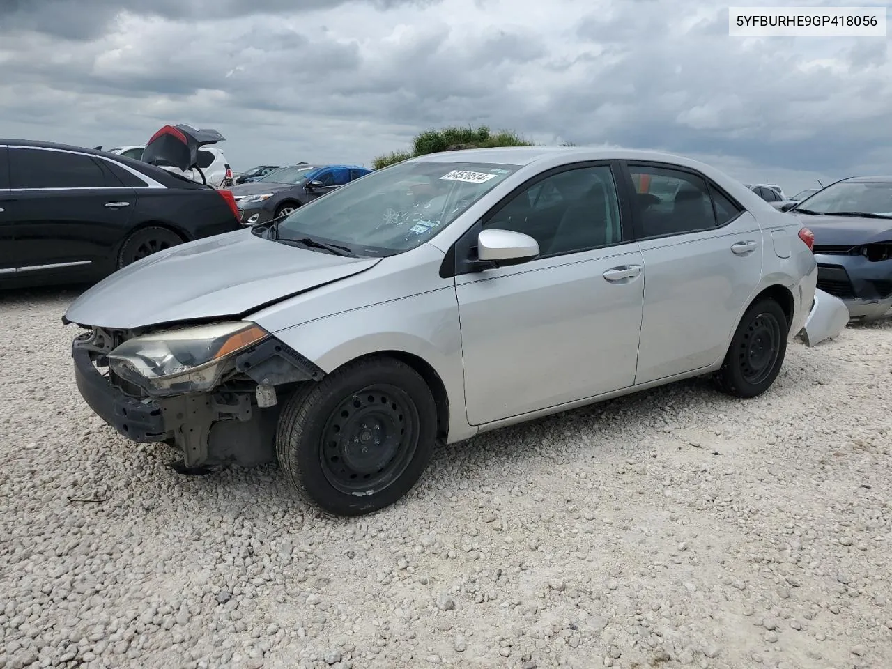 2016 Toyota Corolla L VIN: 5YFBURHE9GP418056 Lot: 64520514