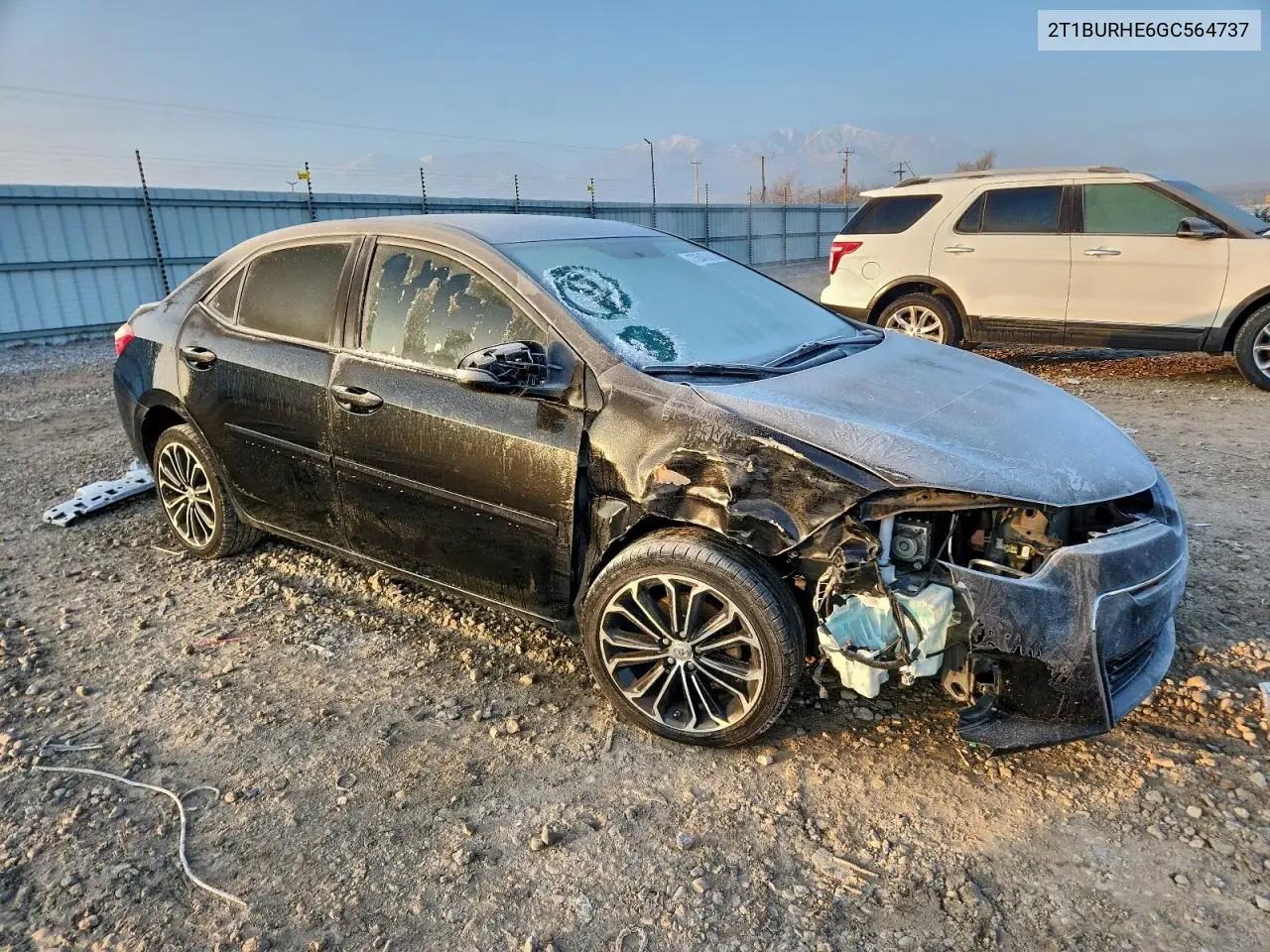 2T1BURHE6GC564737 2016 Toyota Corolla L