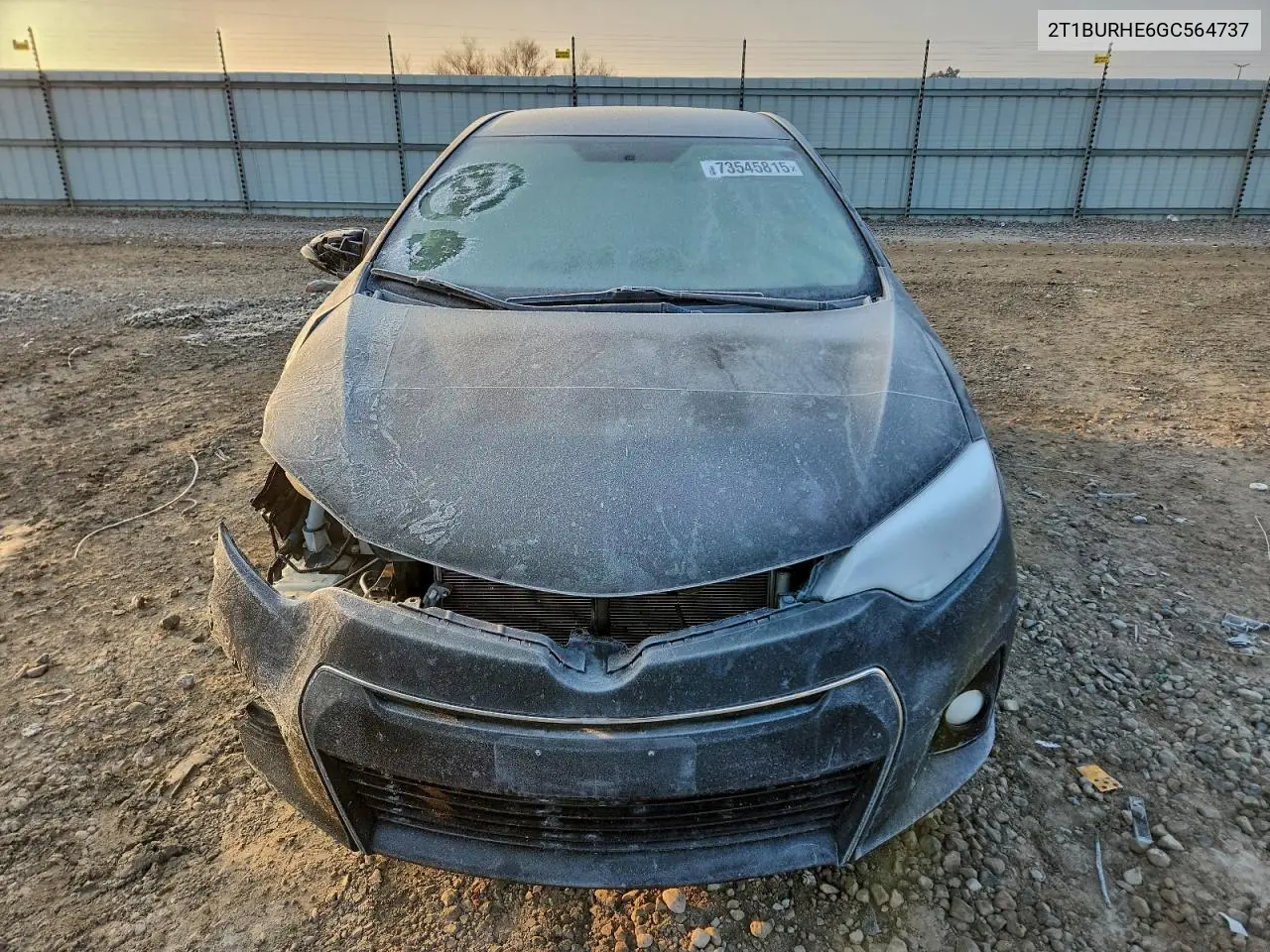 2T1BURHE6GC564737 2016 Toyota Corolla L
