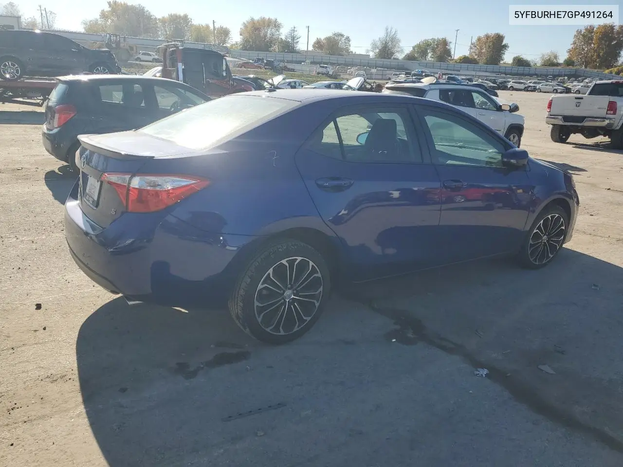 5YFBURHE7GP491264 2016 Toyota Corolla L
