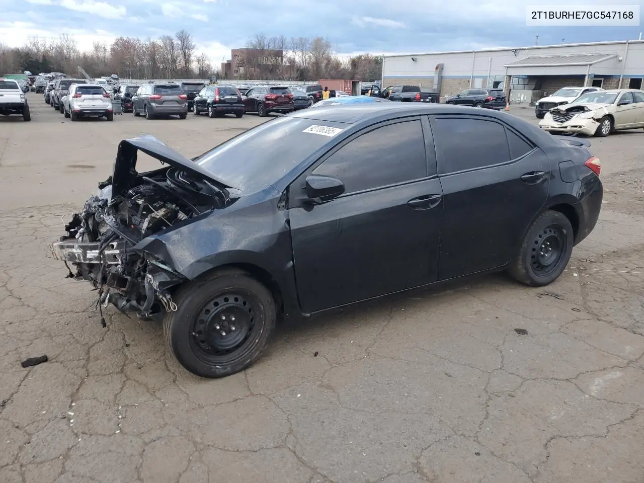 2T1BURHE7GC547168 2016 Toyota Corolla L