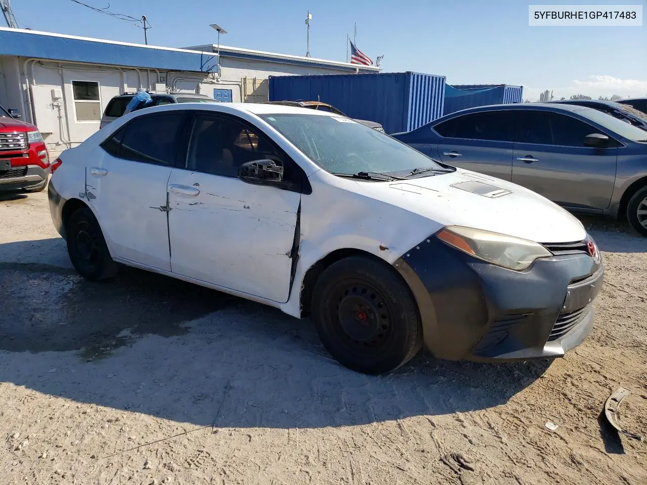 5YFBURHE1GP417483 2016 Toyota Corolla L