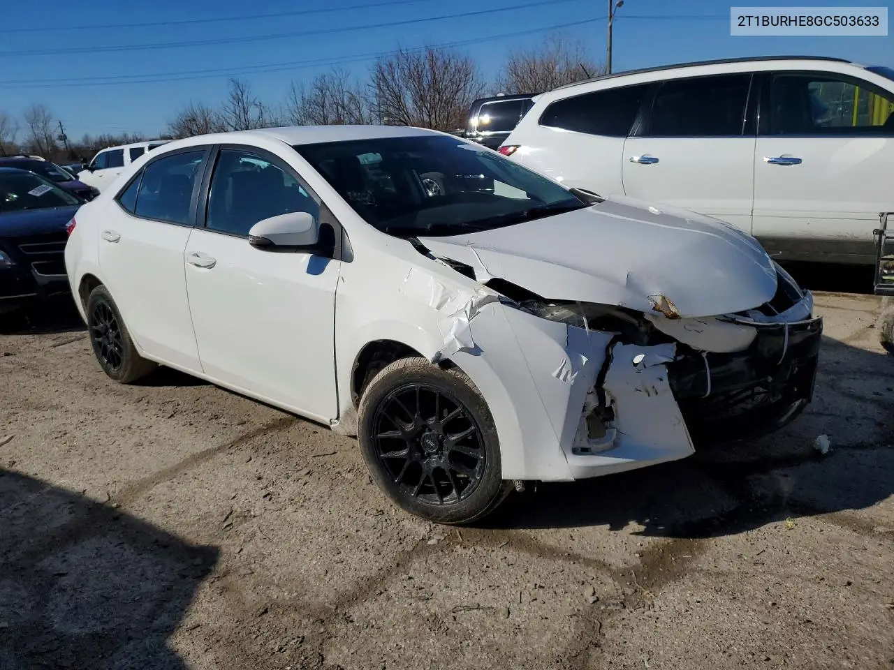 2T1BURHE8GC503633 2016 Toyota Corolla L
