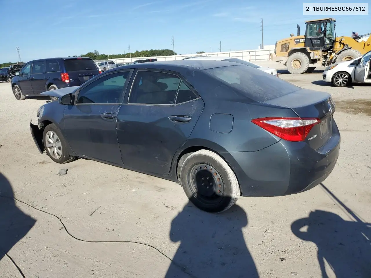 2T1BURHE8GC667612 2016 Toyota Corolla L