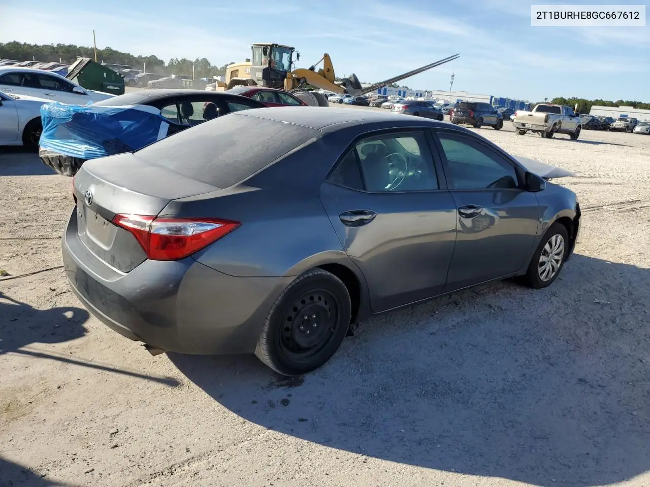 2T1BURHE8GC667612 2016 Toyota Corolla L