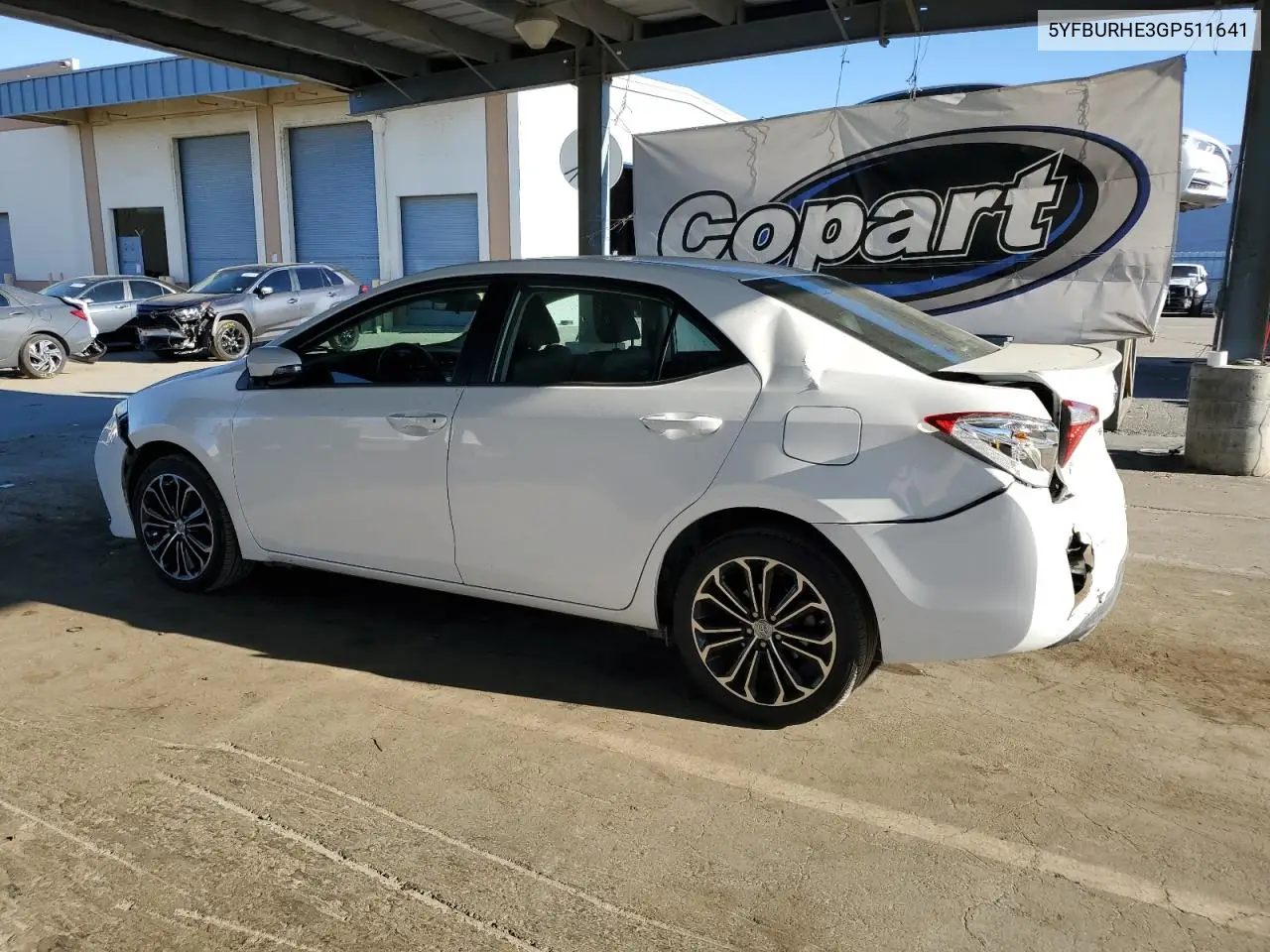 5YFBURHE3GP511641 2016 Toyota Corolla L