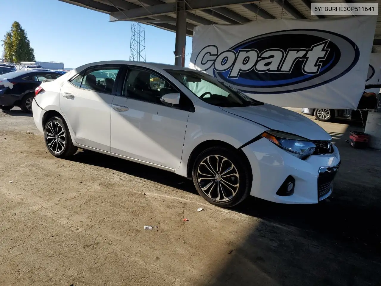 5YFBURHE3GP511641 2016 Toyota Corolla L