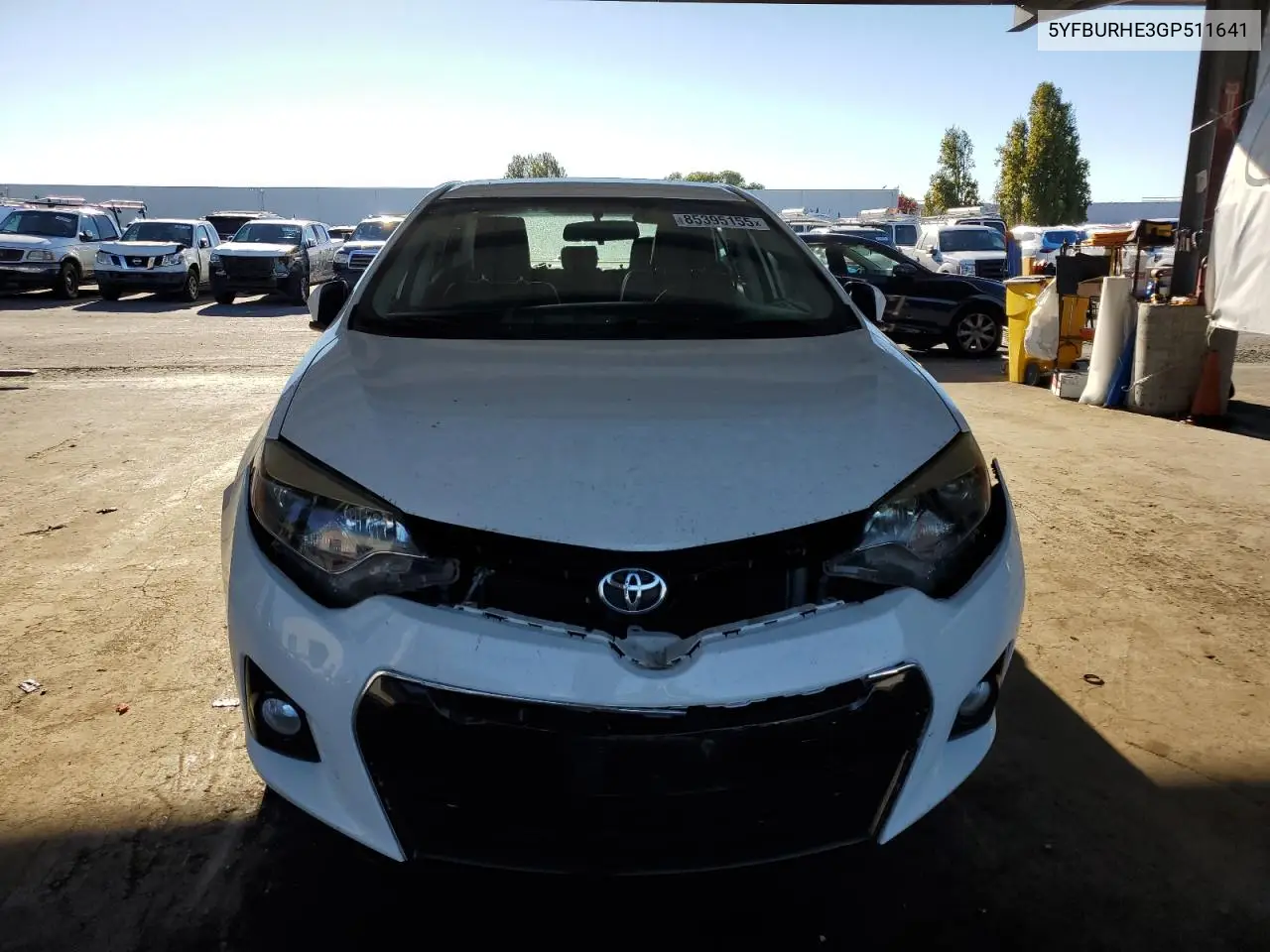 5YFBURHE3GP511641 2016 Toyota Corolla L