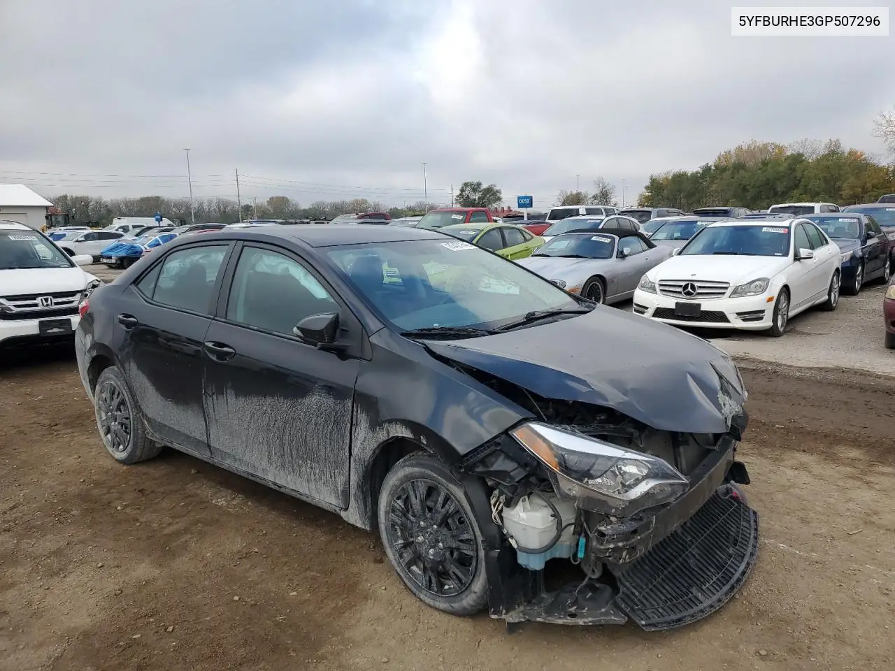 5YFBURHE3GP507296 2016 Toyota Corolla L
