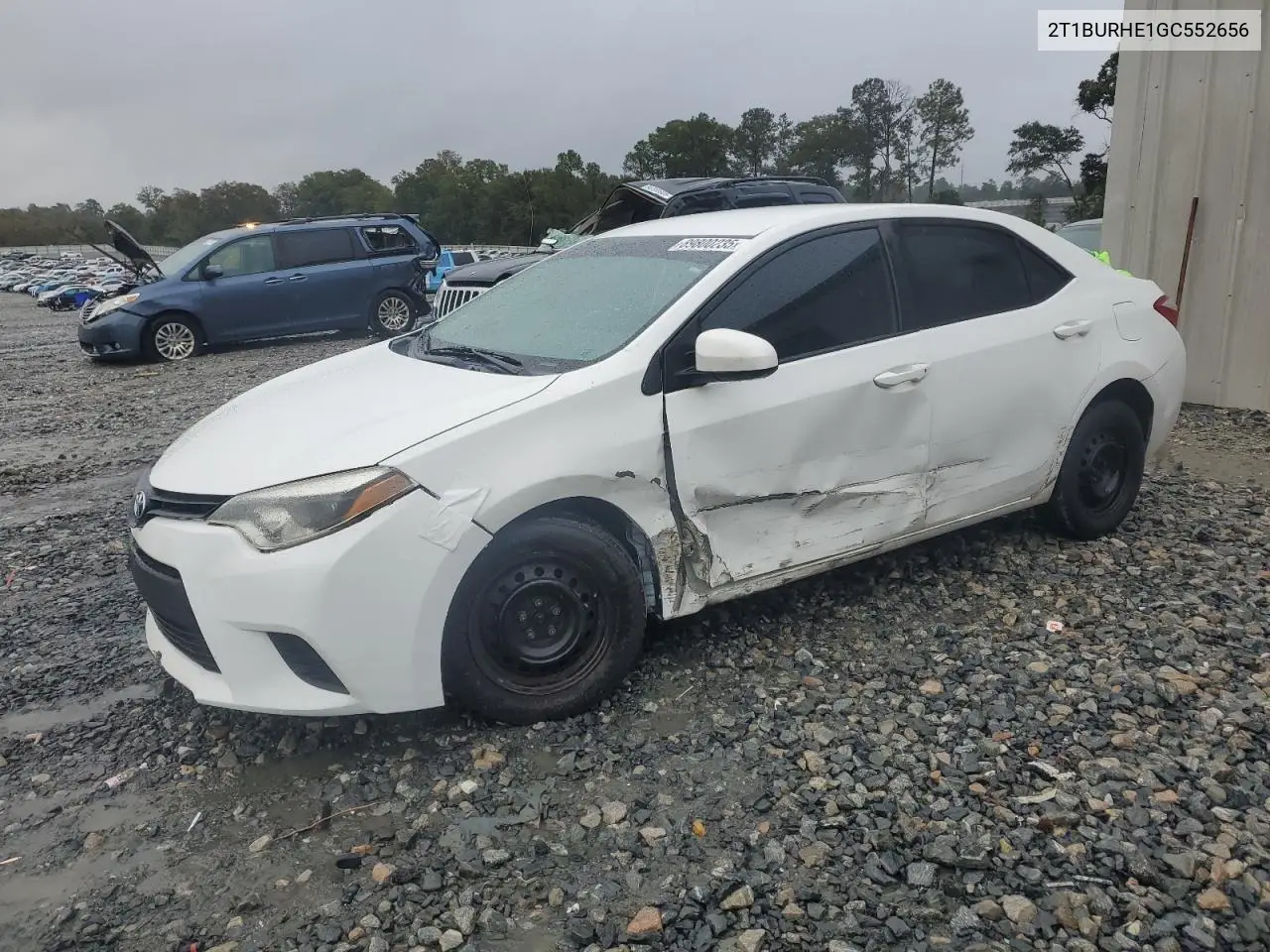 2T1BURHE1GC552656 2016 Toyota Corolla L