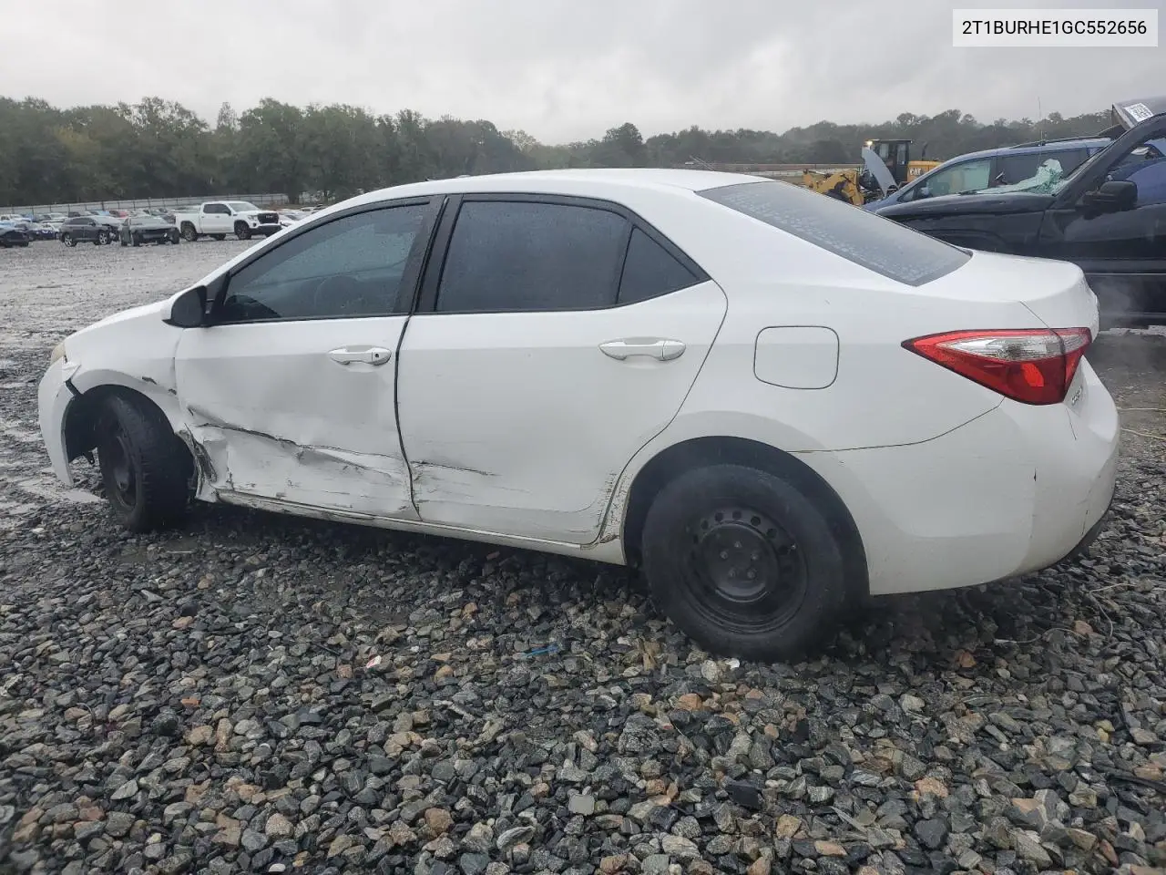 2T1BURHE1GC552656 2016 Toyota Corolla L