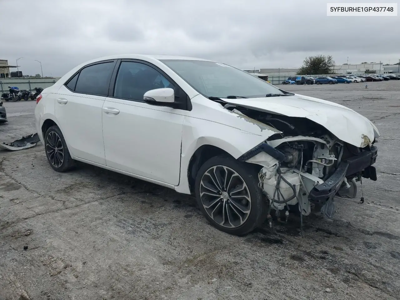 5YFBURHE1GP437748 2016 Toyota Corolla L