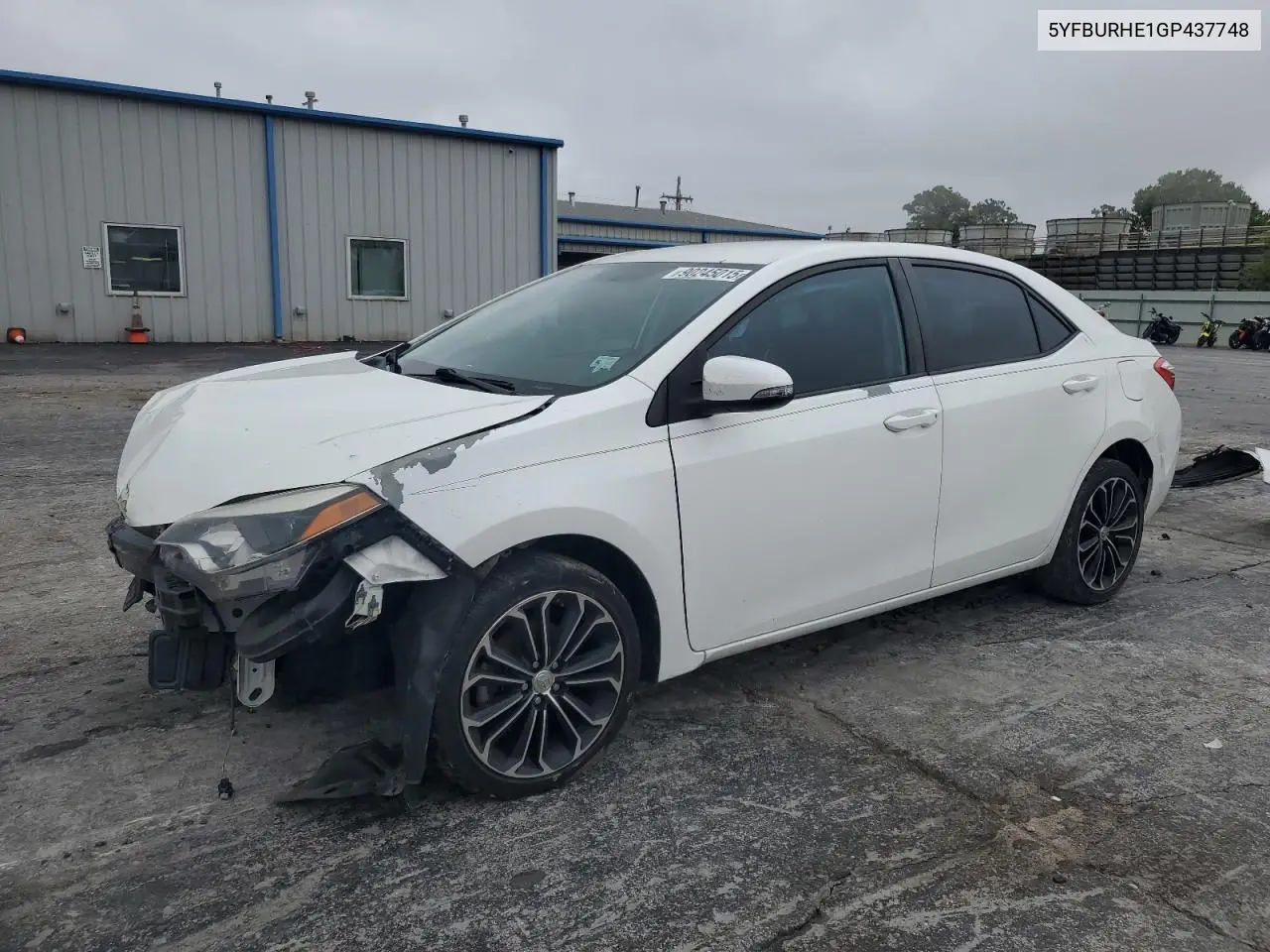 5YFBURHE1GP437748 2016 Toyota Corolla L