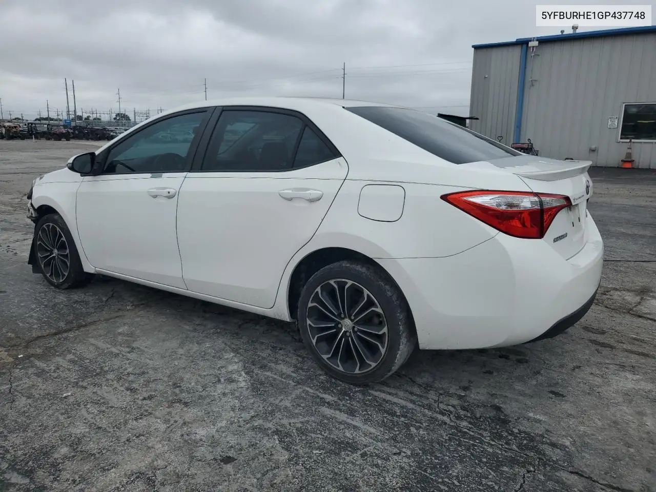 5YFBURHE1GP437748 2016 Toyota Corolla L