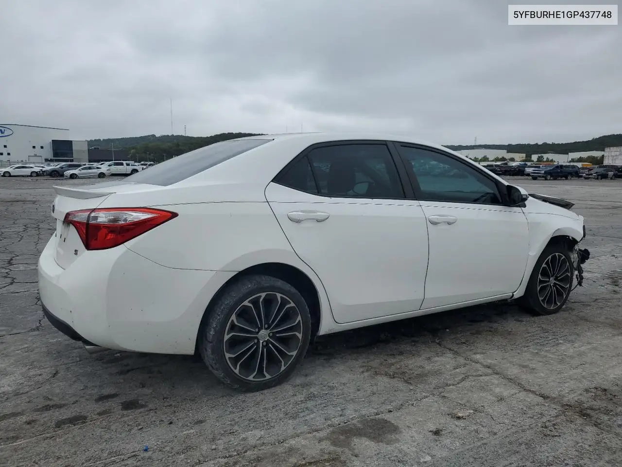 5YFBURHE1GP437748 2016 Toyota Corolla L
