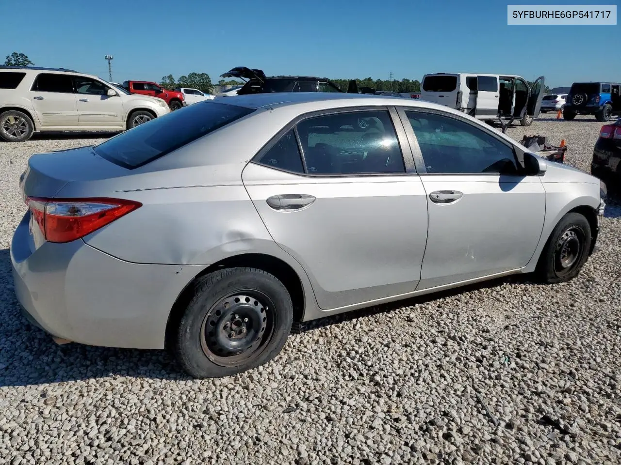 5YFBURHE6GP541717 2016 Toyota Corolla L