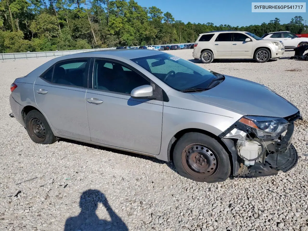 5YFBURHE6GP541717 2016 Toyota Corolla L