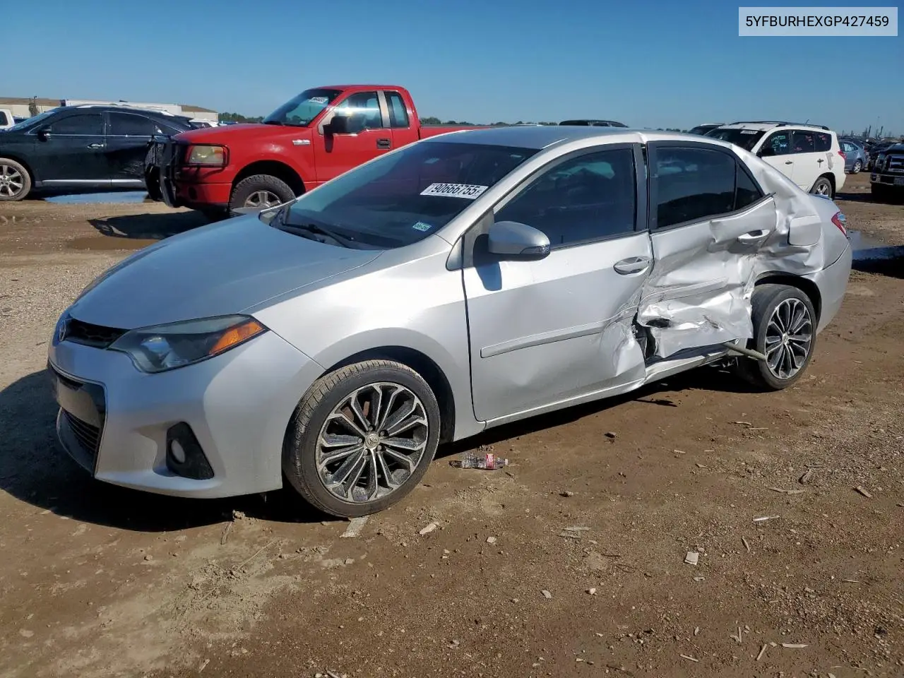 5YFBURHEXGP427459 2016 Toyota Corolla L