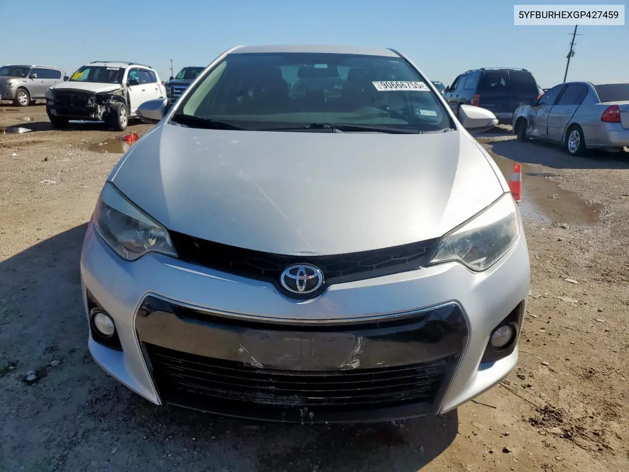 5YFBURHEXGP427459 2016 Toyota Corolla L