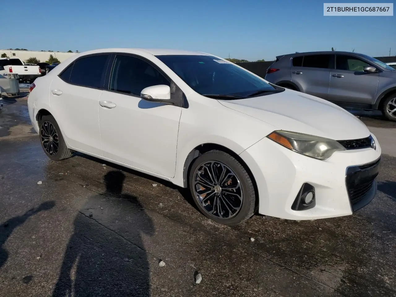 2T1BURHE1GC687667 2016 Toyota Corolla L