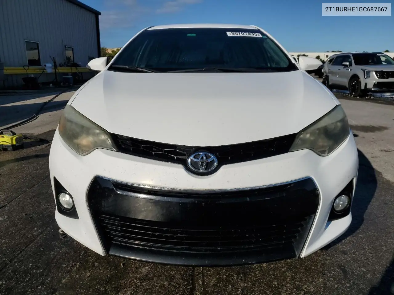 2T1BURHE1GC687667 2016 Toyota Corolla L