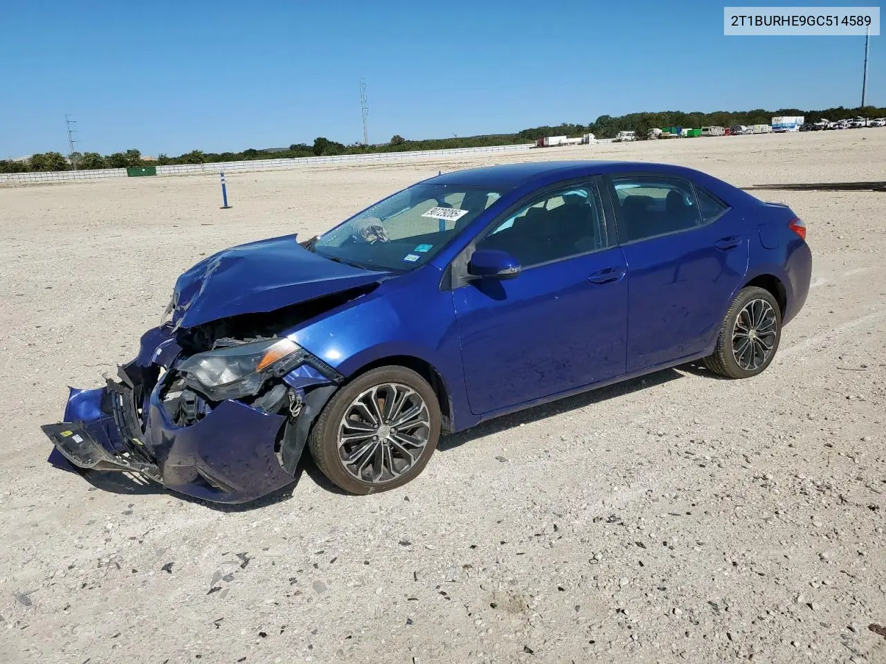 2T1BURHE9GC514589 2016 Toyota Corolla L