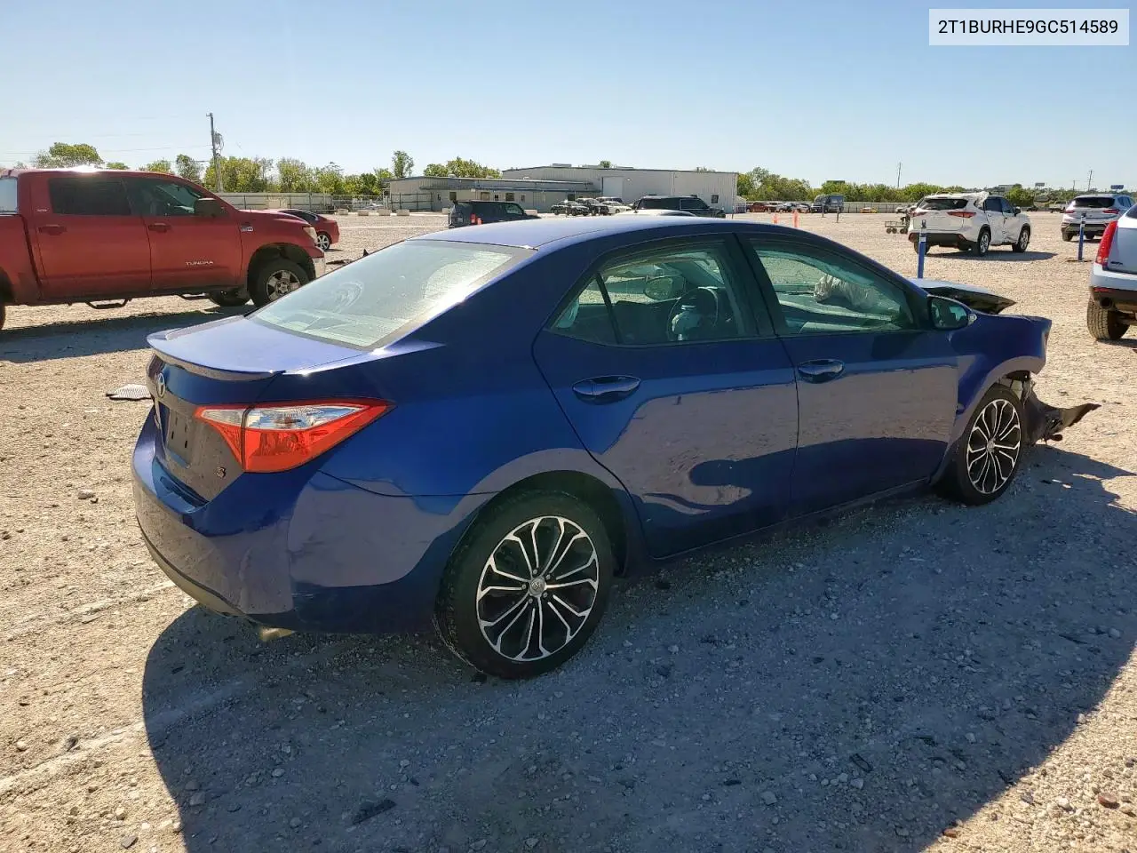 2T1BURHE9GC514589 2016 Toyota Corolla L