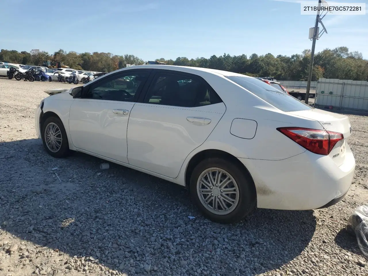 2T1BURHE7GC572281 2016 Toyota Corolla L
