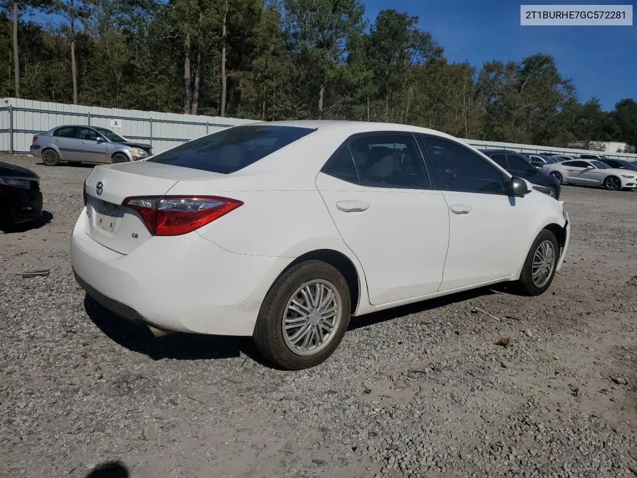 2T1BURHE7GC572281 2016 Toyota Corolla L