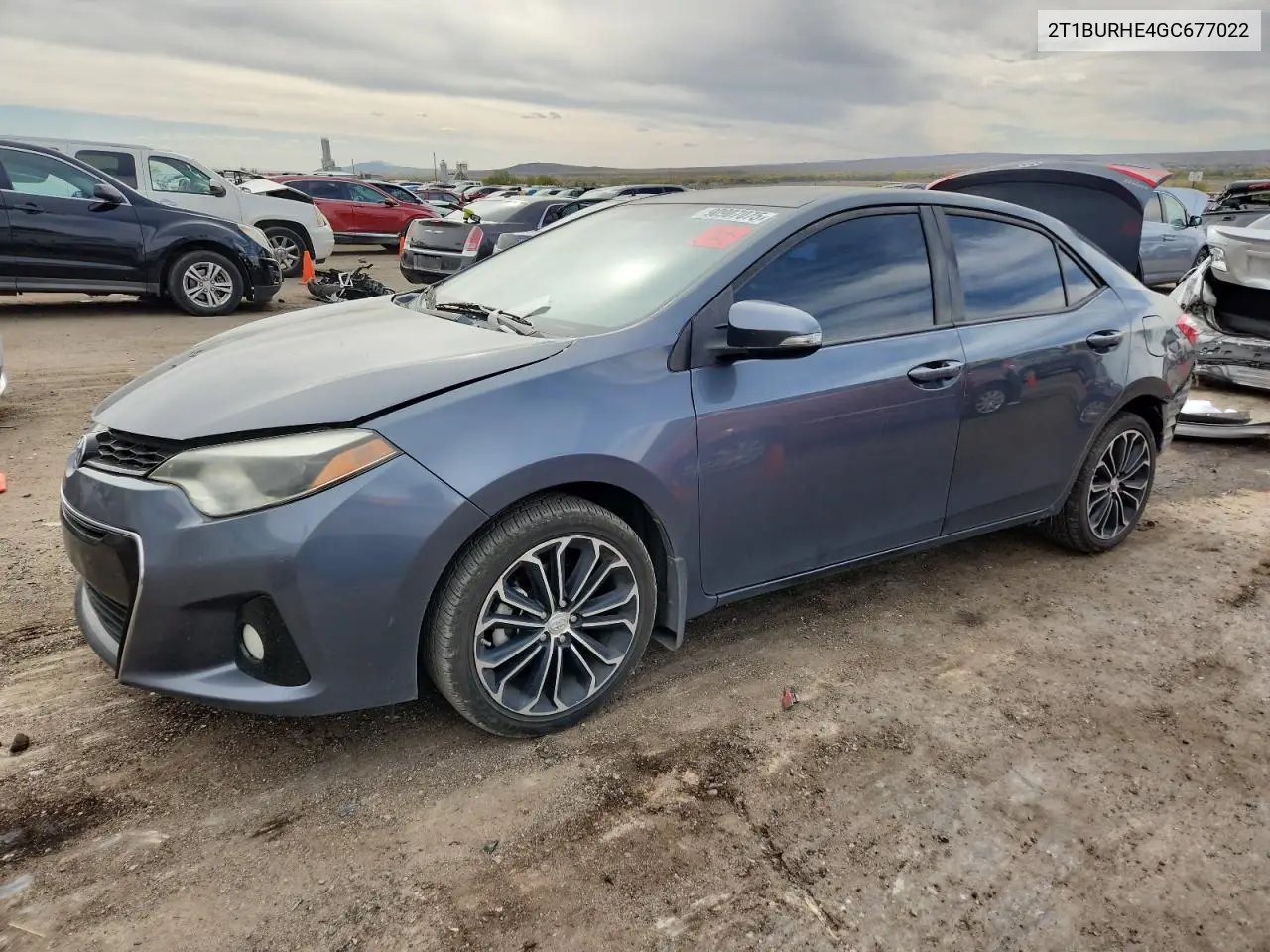 2T1BURHE4GC677022 2016 Toyota Corolla L