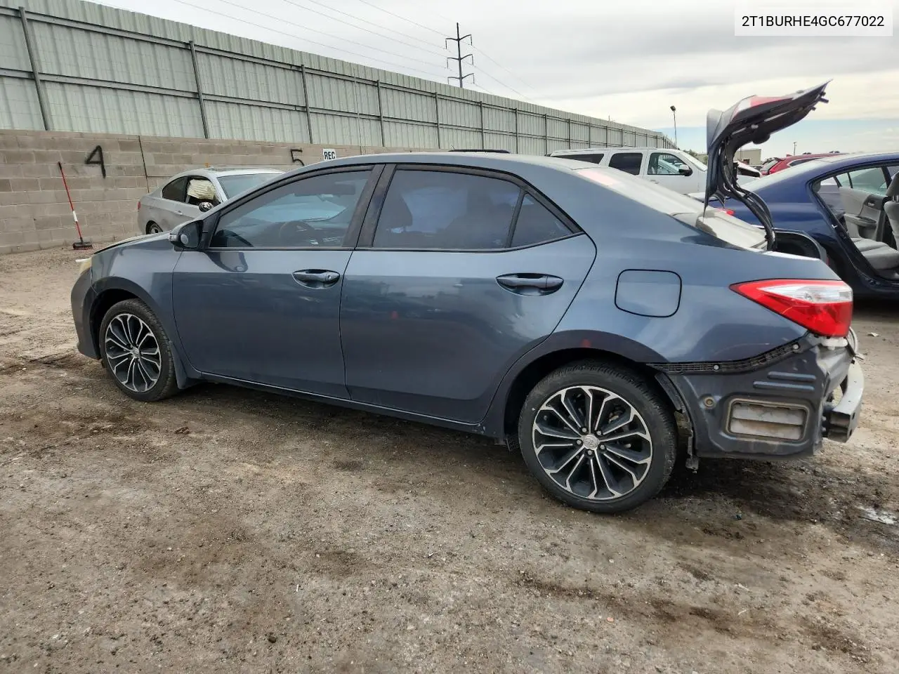 2T1BURHE4GC677022 2016 Toyota Corolla L